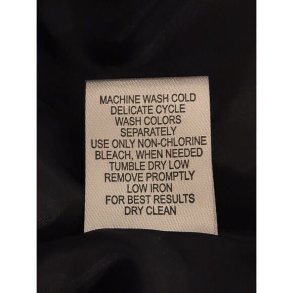 Emily Women Jacket 12 Mob Wife 2 Buttons Front Black Belted Office Siren Lined - Picture 9 of 11